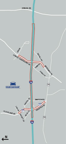 Project Study Area Map